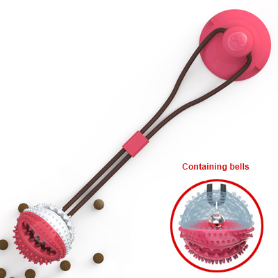 5447657111144.jpg Dog Toys Silicon Suction Cup Tug Interactive Dog Ball Toy For Pet Chew Bite Tooth Cleaning Toothbrush Feeding Pet Supplies - Image 6
